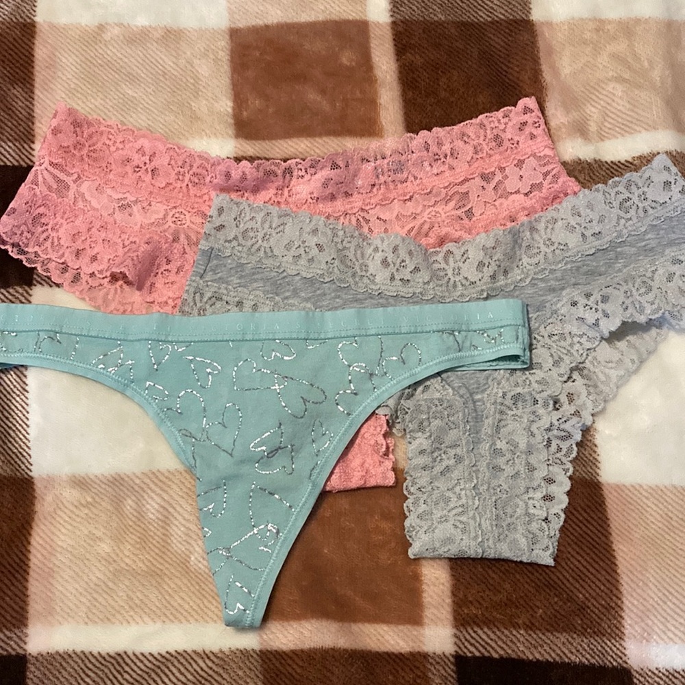 Victoria’s Secret • Set of 3 Panties, Size S - NWOT
